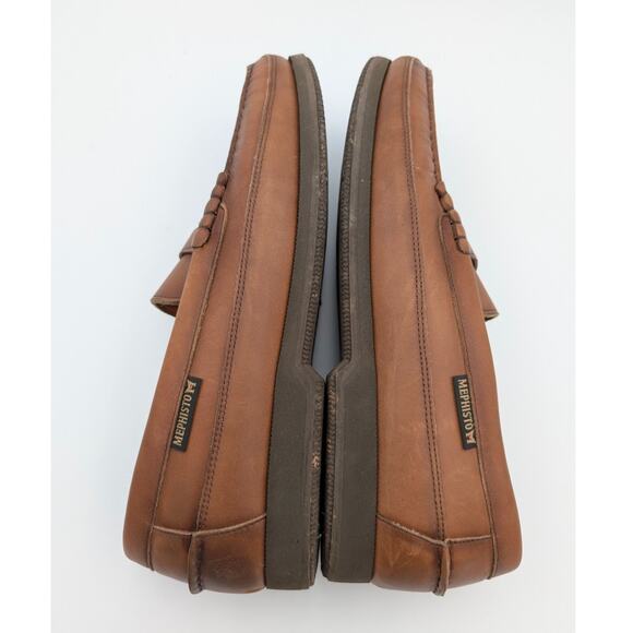 Mephisto Cap Vert Penny Loafer Shoes Men's Rust Leather Size US11.5 EU44 - Picture 11 of 12
